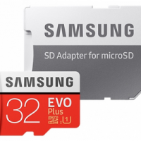   Samsung EVO Plus MicroSDHC 32 Gb 95Mb/s -   Bunker