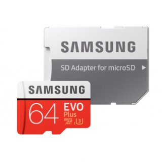   Samsung EVO Plus MicroSDXC 64 Gb 100Mb/s -   Bunker