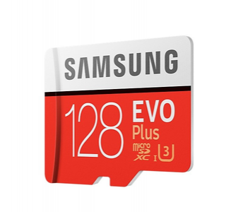   Samsung MicroSDXC 128 Gb EVO Plus 100Mb/s -   Bunker